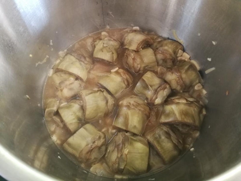 Imagen destacada del artículo Alcachofas con ajo y cebolla